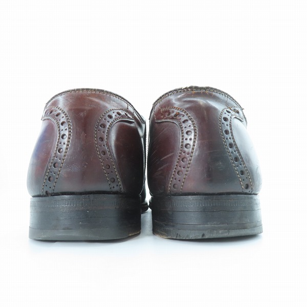 実際に弊社で買取させて頂いたAlden/オールデン コードバン サドルシューズ プレーントゥ 994/7.5 の画像 1枚目