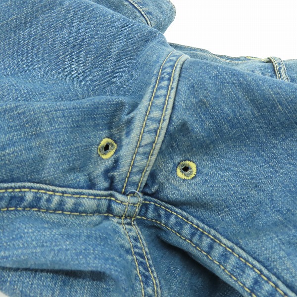 実際に弊社で買取させて頂いたUNDERCOVER×WTAPS/アンダーカバー×ダブルタップス 00SS TEASTER期 デニムパンツ K217 /Mの画像 5枚目