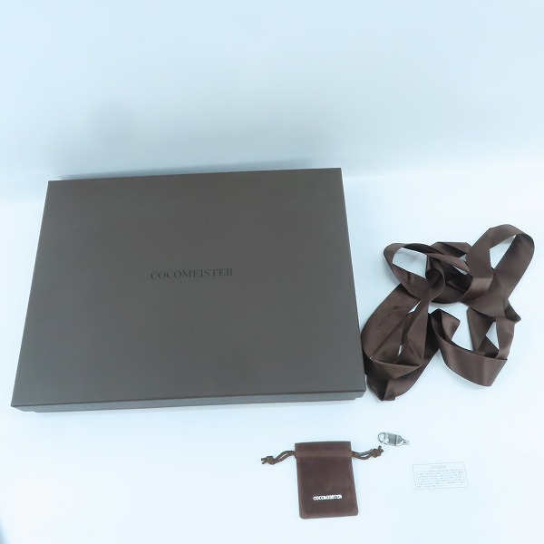 実際に弊社で買取させて頂いたCOCOMEISTER/ココマイスター ビジネスバック ブライドルロイヤルクラッチ 本革の画像 7枚目