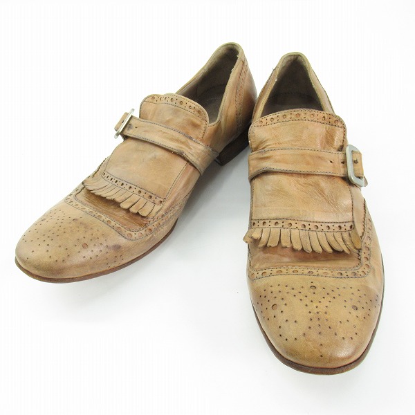 実際に弊社で買取させて頂いたOFFICINE CREATIVE/オフィチーネクリエイティブ ストレートチップ レザーシューズ/43