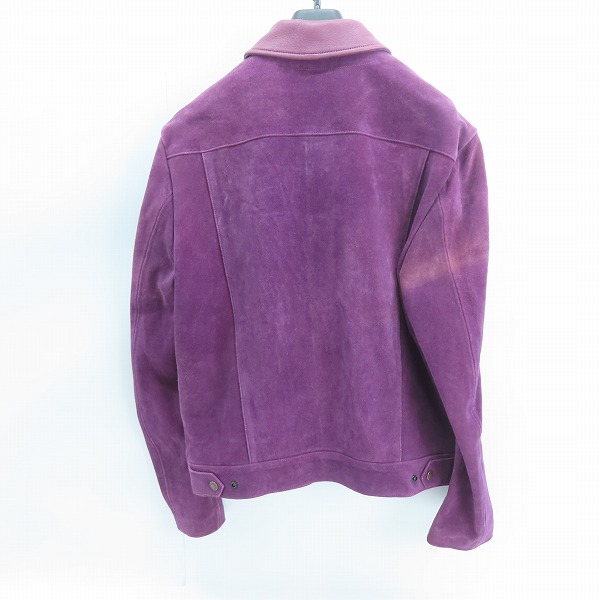 実際に弊社で買取させて頂いたLEVIS/リーバイス VINTAGE CLOTHING 1960'S スエードトラッカージャケット 29920-0002/Lの画像 1枚目