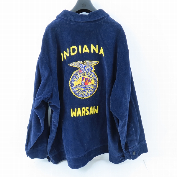 実際に弊社で買取させて頂いたNATIONAL FFA/アメリカ国立農業学校 ファーマーズ ヴィンテージ/ビンテージ コーデュロイ ジャケット LOT100/54-Tの画像 1枚目