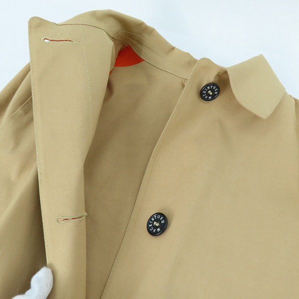 実際に弊社で買取させて頂いたMACKINTOSH/マッキントッシュ ステンカラー トレンチコート/ロングコート Y20-02/36の画像 5枚目