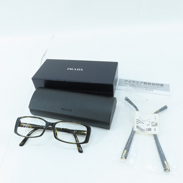 実際に弊社で買取させて頂いたPRADA/プラダ メガネフレーム/アイウェア の画像 9枚目