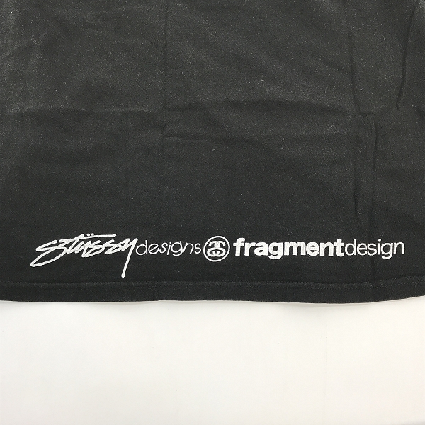 実際に弊社で買取させて頂いたSTUSSY×FRAGMENT DESIGN/ステューシー ONE WORLD ONE HEART TEE 東日本大震災チャリティ Tシャツ Lの画像 5枚目