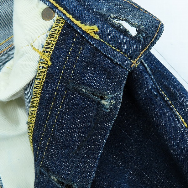 実際に弊社で買取させて頂いたEVIS JEANS/エヴィス/エビス デニムパンツ/No.1 Special Lot.2501/W29L35の画像 8枚目