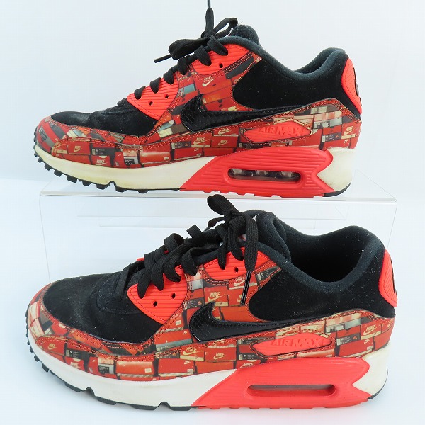 実際に弊社で買取させて頂いたNIKE×atmos/ナイキ×アトモス AIR MAX 90 PRNT WE LOVE NIKE/エアマックス90 プリント AQ0926-001/26.5の画像 3枚目