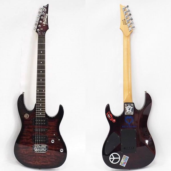 実際に弊社で買取させて頂いた★Ibanez/アイバニーズ GIOシリーズ ストラトシェイプ HSH エレキギター ソフトケース付の画像 1枚目