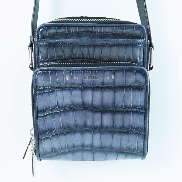 実際に弊社で買取させて頂いたBerluti/ベルルッティ クロコダイルレザー ショルダーバッグ