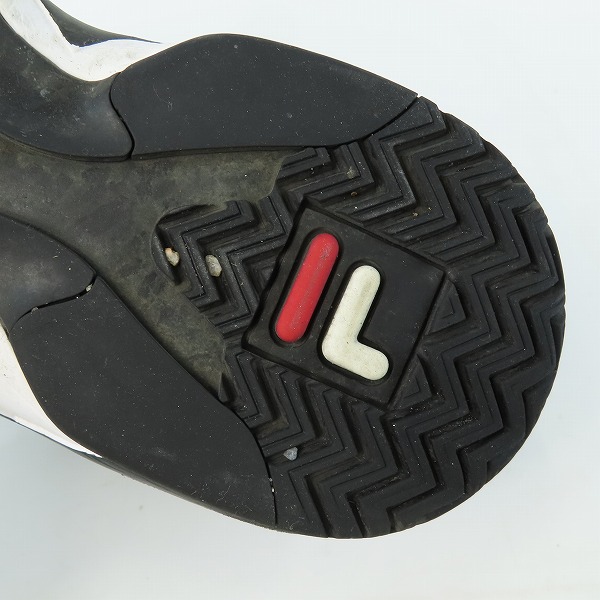 実際に弊社で買取させて頂いたFILA/フィラ MASHBURN ハイカットスニーカー 1VB90140-014 /27.5の画像 8枚目