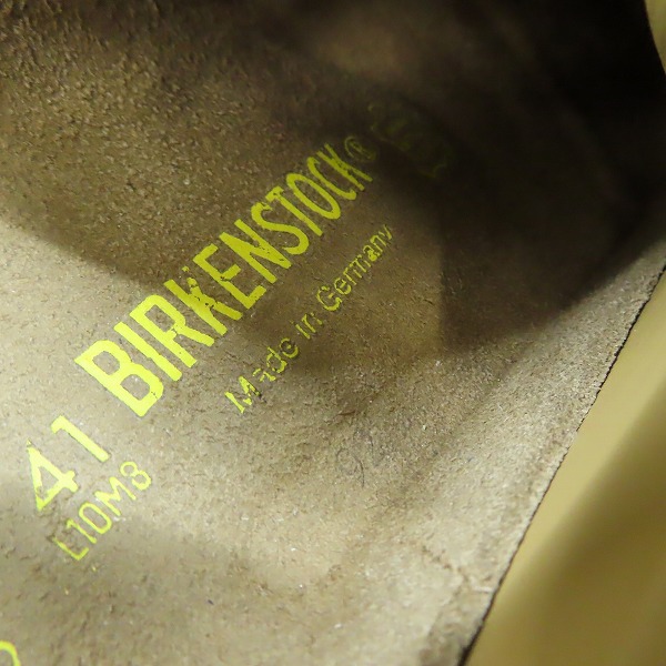 実際に弊社で買取させて頂いたBIRKENSTOCK/ビルケンシュトック Footprints Pasadena/パサデナ 405201/41の画像 6枚目