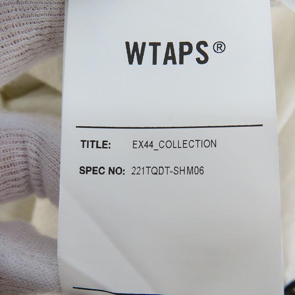 実際に弊社で買取させて頂いたWTAPS/ダブルタップス 22SS LEAGUE SS COTTON FLANNEL ベースボール プルシャツ 221TQDT-SHM06 02の画像 3枚目