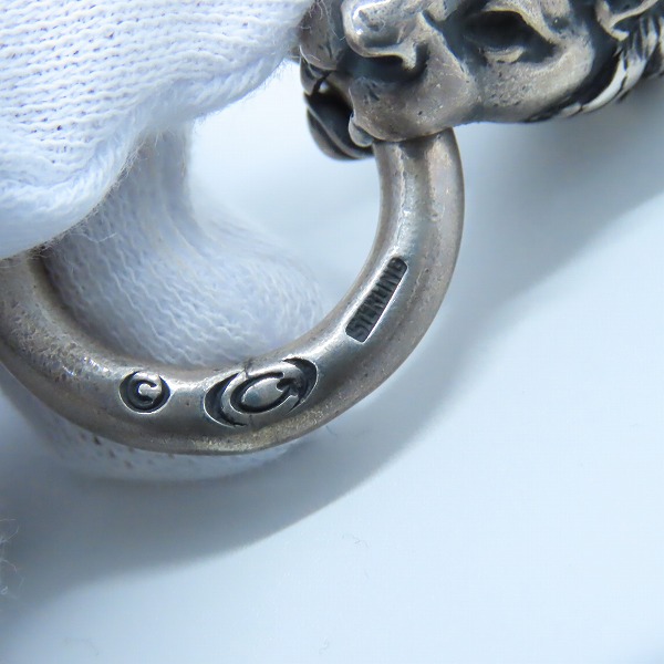 実際に弊社で買取させて頂いたGabor/ガボール LION HEAD Pendant/ライオンヘッド ペンダントの画像 4枚目