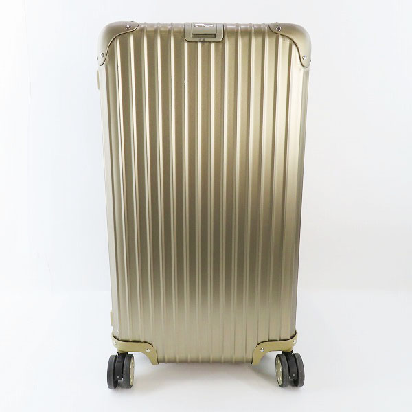 実際に弊社で買取させて頂いたRIMOWA/リモワ TOPAS SPORTS e-tag 電子タグ トパーズ 4輪 89L スーツケース 923.75
