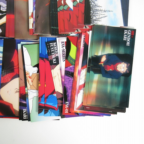 実際に弊社で買取させて頂いた【おまとめ】バンダイ/セガ カードダスマスターズワイド 新世紀エヴァンゲリオン 初版の画像 5枚目