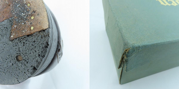 実際に弊社で買取させて頂いたAlden/オールデン コードバン サドルシューズ プレーントゥ 994/7.5 の画像 7枚目