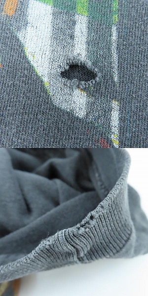 実際に弊社で買取させて頂いたSLIPKNOT/スリップノット 2000 Hanes2枚タグボディ/ヴィンテージ 半袖Tシャツ Lの画像 8枚目