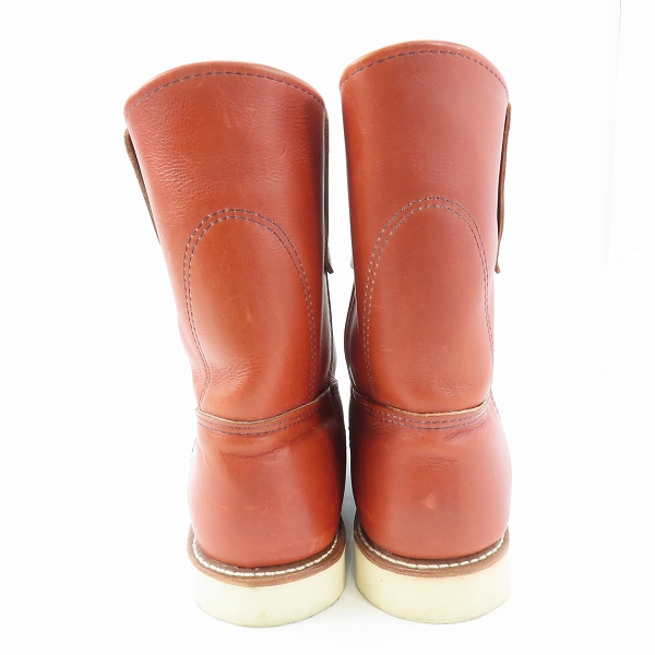 実際に弊社で買取させて頂いたRED WING/レッドウィング 羽タグ PECOS BOOTS/ペコスブーツ 8866/9.5Eの画像 1枚目