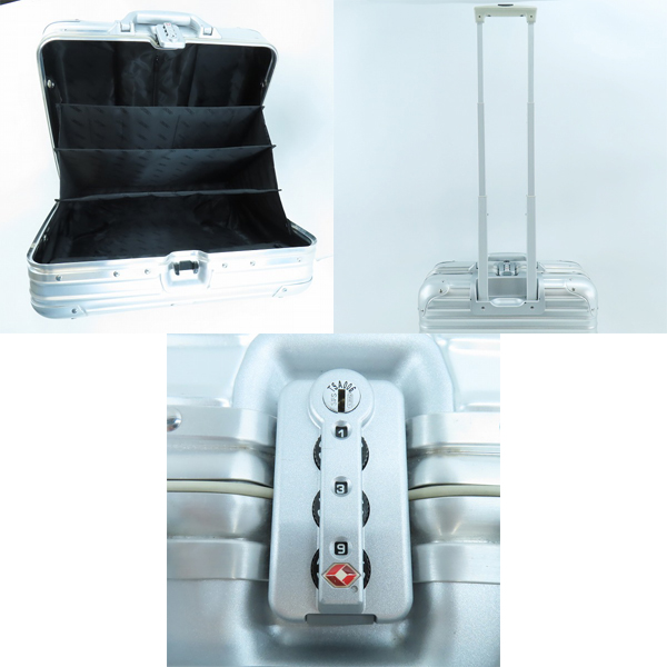 実際に弊社で買取させて頂いたRIMOWA/リモワ TOPAS/トパーズ BUSINESS TROLLEY/ビジネス トローリー 4輪 920.40.00.4 29Lの画像 4枚目