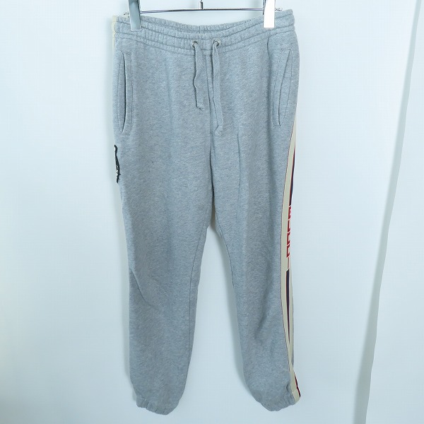 実際に弊社で買取させて頂いた【JPタグ】GUCCI/グッチ タイガーワッペン サイドライン スウェット パンツ 497252/XS