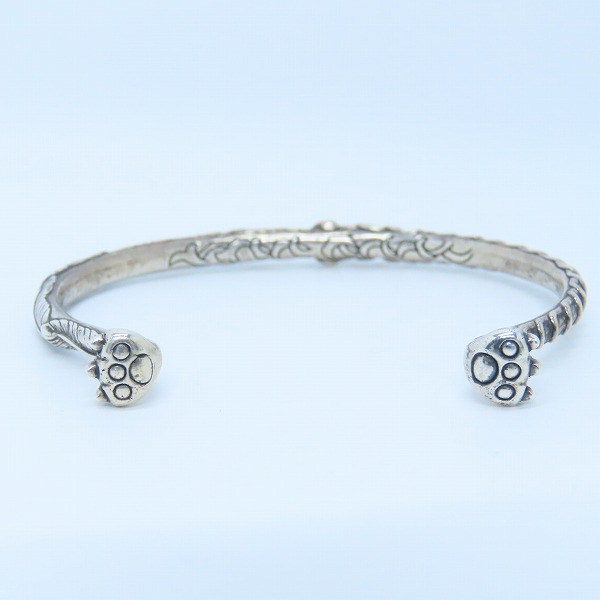 実際に弊社で買取させて頂いた【ギャラ付き】Bloody Mary/ブラッディマリー odyssey/オデッセイ コレクション Halka Bangle/バングル ブルーダイヤ/Mの画像 8枚目