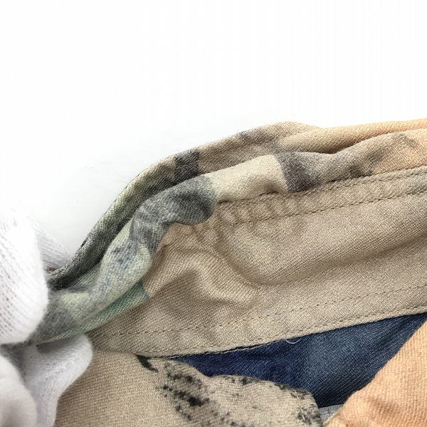 実際に弊社で買取させて頂いたPaul Smith/ポールスミス 総柄長袖シャツ PFCR-84150/Lの画像 4枚目