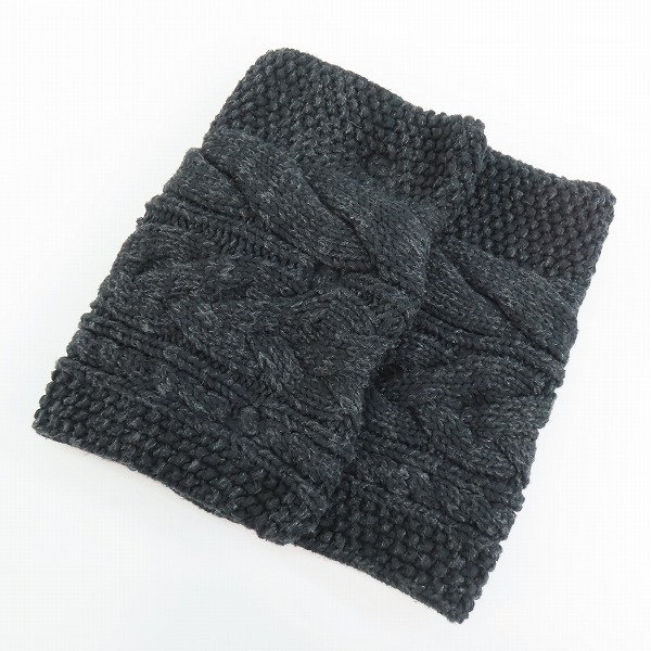 実際に弊社で買取させて頂いたThe Viridi-anne/ザ ヴィリジアン 21AW ケーブルネックウォーマー VI-3426-09