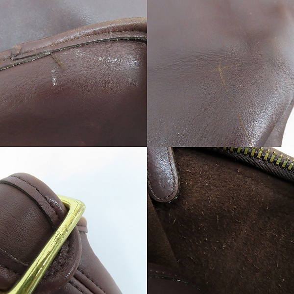 実際に弊社で買取させて頂いたCOACH/コーチ オールドコーチ レザーショルダーバッグ 9085の画像 8枚目