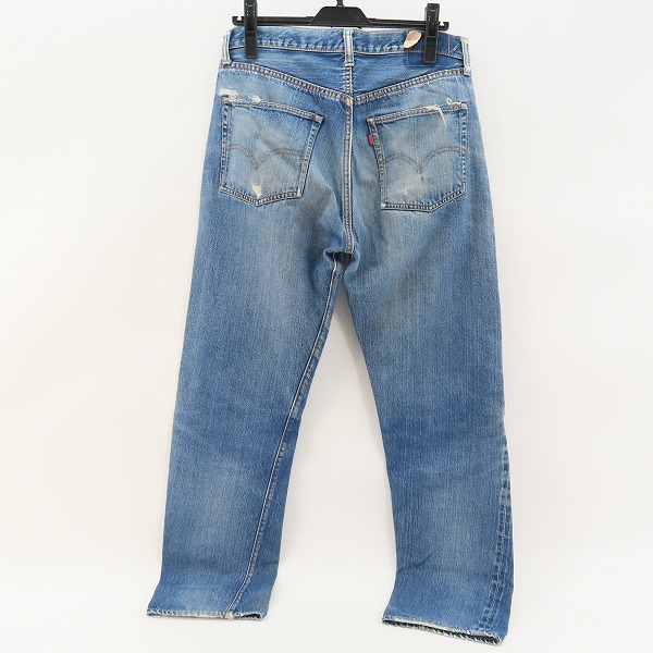 実際に弊社で買取させて頂いた【難有り】Levi's/リーバイス 501 刻印6/点々/ビッグE/足長R ヴィンテージ デニムパンツの画像 1枚目