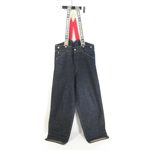 実際に弊社で買取させて頂いたEVIS/エヴィス/エビス 初期　サスペンダー付きデニムパンツ/32