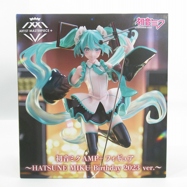 実際に弊社で買取させて頂いた【未開封含む】タイトー 初音ミク ヴィラン/チャイナドレス/AMP Birthday 2023/Latidos 2022 フィギュア 4点セット の画像 1枚目