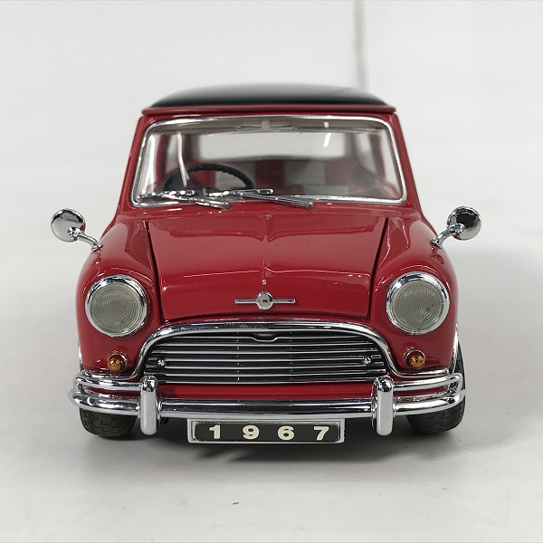 実際に弊社で買取させて頂いたFRANKLIN MINT/フランクリンミント 1/24 1967 morris mini cooper/ミニクーパー ミニカーの画像 1枚目