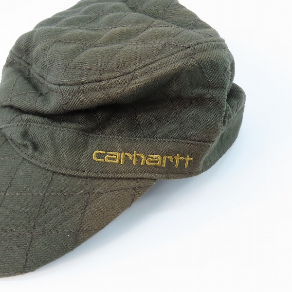 実際に弊社で買取させて頂いたCarhartt/カーハート ウール混 キルティング帽 02901-7536/ONESIZEの画像 8枚目