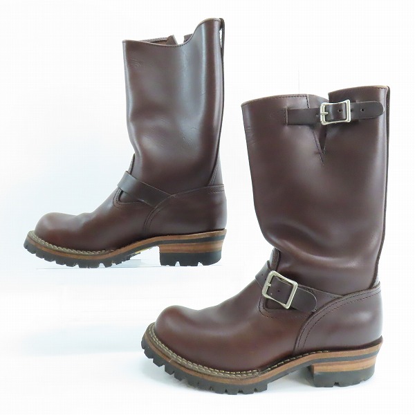 実際に弊社で買取させて頂いたWESCO/ウエスコ レザー エンジニアブーツ/8Eの画像 3枚目