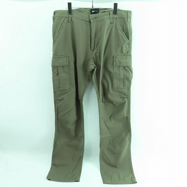 実際に弊社で買取させて頂いた【未使用】ALPHA INDUSTRIES/アルファ インダストリーズ  カーゴパンツ/ワークパンツ TB1016/XL