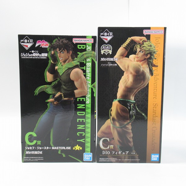 実際に弊社で買取させて頂いた【未開封】一番くじ ジョジョの奇妙な冒険 C賞 ジョセフ/C賞 DIO/E賞 ディアボロ/F賞 エンリコ・P フィギュア 4点セットの画像 3枚目