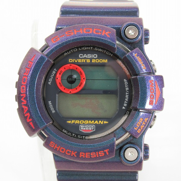実際に弊社で買取させて頂いたG-SHOCK/Gショック FROGMAN フロッグマン 毒蛙 マジョーラカラー GW-201-6JF【動作未確認】