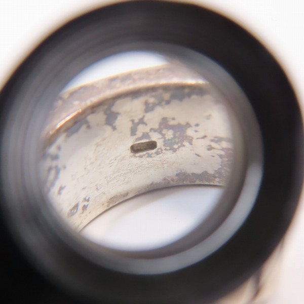 実際に弊社で買取させて頂いたHUNTING WORLD/ハンティングワールド シルバー リング 18-19号の画像 7枚目