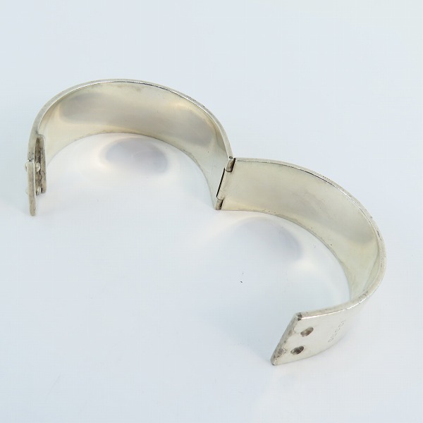 実際に弊社で買取させて頂いたGUCCI/グッチ 925 シルバー ブレスレット/バングルの画像 6枚目