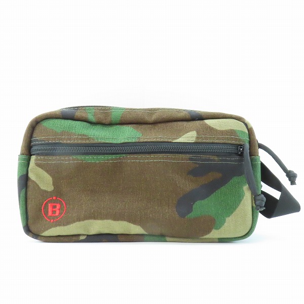 実際に弊社で買取させて頂いたBRIEFING/ブリーフィング ゴルフ DOUBLE ZIP POUCH-3/ダブルジップ ポーチ マルチポーチ BRG191A09の画像 1枚目