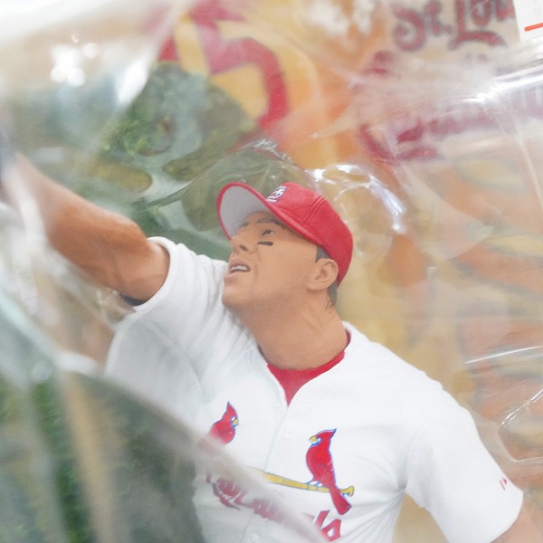 実際に弊社で買取させて頂いた【未開封】McFARLANE TOYS/マクファーレントイズ セントルイス・カージナルス #15 JIM EDMONDS ジム・エドモンズ フィギュア 白の画像 2枚目