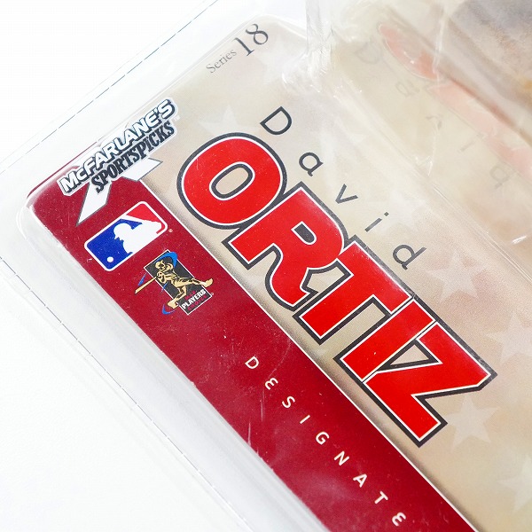 実際に弊社で買取させて頂いた【未開封】MCFARLANE/マクファーレン SPORTSPICKS ボストン・レッドソックス #34 David ORTIZ フィギュアの画像 5枚目
