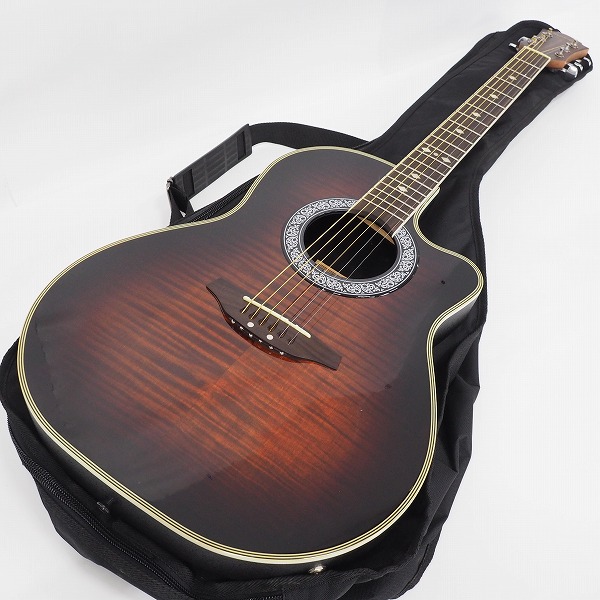 実際に弊社で買取させて頂いた★K.GARAGE/Kガレージ  EA-400 BRB エレアコ/アコースティックギター/アコギ ソフトケース付