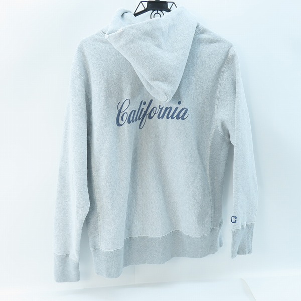 実際に弊社で買取させて頂いたRHC Ron Herman×Champion/ロンハーマン×チャンピオン ジップアップ パーカーC8-F117/XLの画像 1枚目