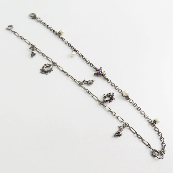 実際に弊社で買取させて頂いた【ギャラ付き】Bloody Mary/ブラッディマリー  EVE ダブルブレスレットの画像 6枚目