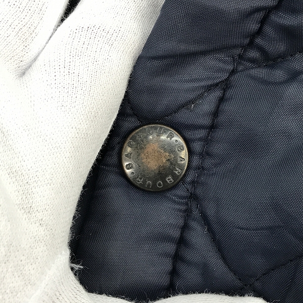 実際に弊社で買取させて頂いたBarbour/バブアー キルティング ジャケット XL の画像 5枚目
