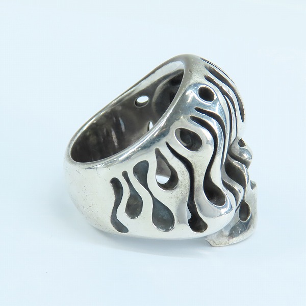 実際に弊社で買取させて頂いた【ギャラ付】Gucho/ガッチョ Pyromaniac パイロマニアックリング/21.5号-22.5号の画像 4枚目