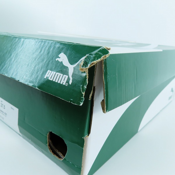 実際に弊社で買取させて頂いたPUMA/プーマ SUEDE CLASSIC XXI P BLACK-I BLUE-URBAN RED 374915-33/27.5の画像 9枚目