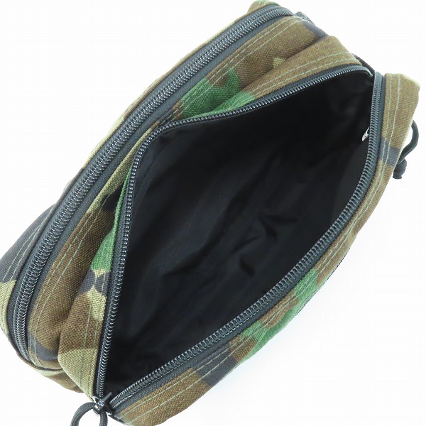 実際に弊社で買取させて頂いたBRIEFING/ブリーフィング ゴルフ DOUBLE ZIP POUCH-3/ダブルジップ ポーチ マルチポーチ BRG191A09の画像 3枚目