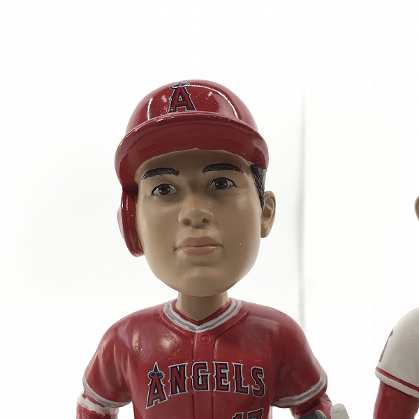 実際に弊社で買取させて頂いたFOCO PLAYER BOBBLE ボブルヘッド ロサンゼルス・エンゼルス  大谷翔平 20 Home Run 100 Strikeout Dual 首振り フィギュアの画像 6枚目